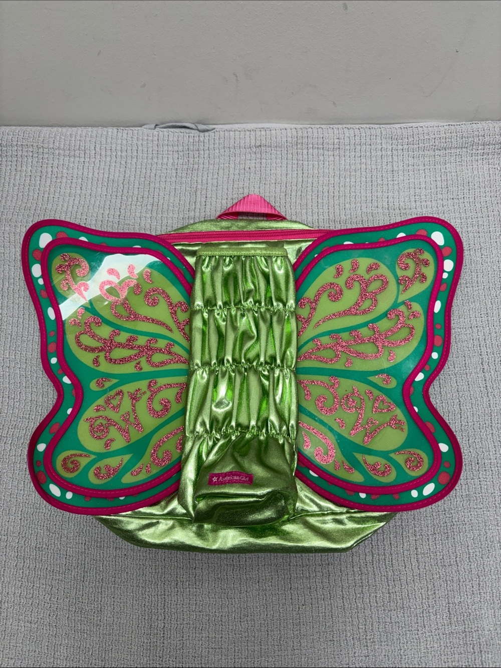 Wellie Wishers American Girl Flutter Wings Doll Carrier Backpack 14.5" Doll
